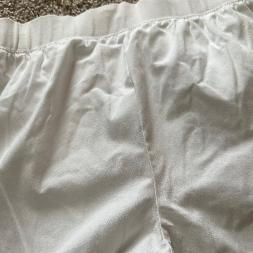 Cherokee White Women's Blouse with neckline detail & 2 pair of scrub pants FREE! - Picture 11 of 16